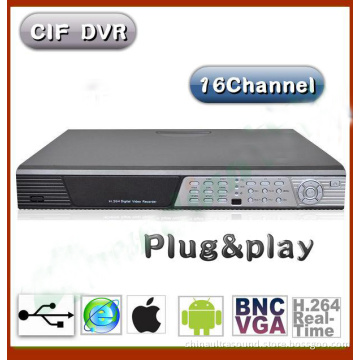 16CH DVR with BNC VGA HDMI Output